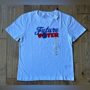 Old Navy x Rock the Vote Gender-Neutral T-Shirt for Kids Small 6-7 NWT